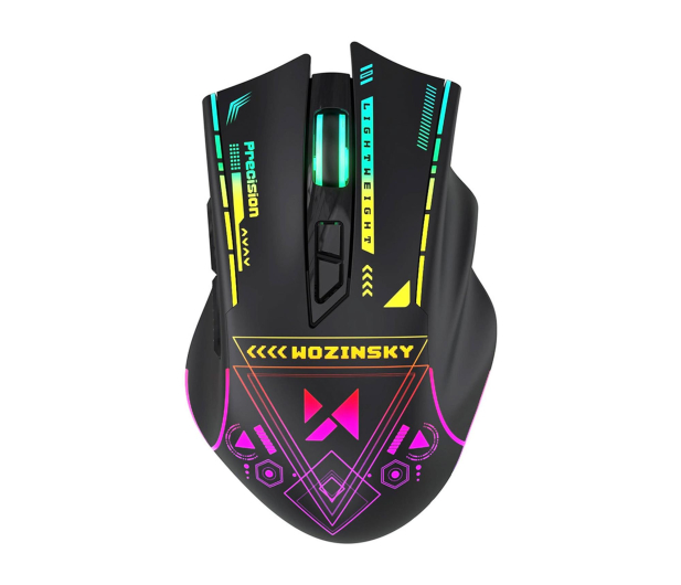 Wozinsky Mysz bezprzewodowa gamingowa optyczna 3200 DPI RGB WMGB-3200 - 1487904 - zdjęcie